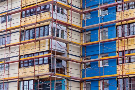 Repairing buildings .